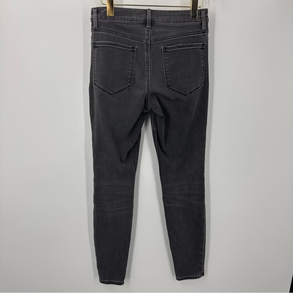 Athleta Gray Jeans Womens Size 4 Ankle Fitted - Picture 5 of 8